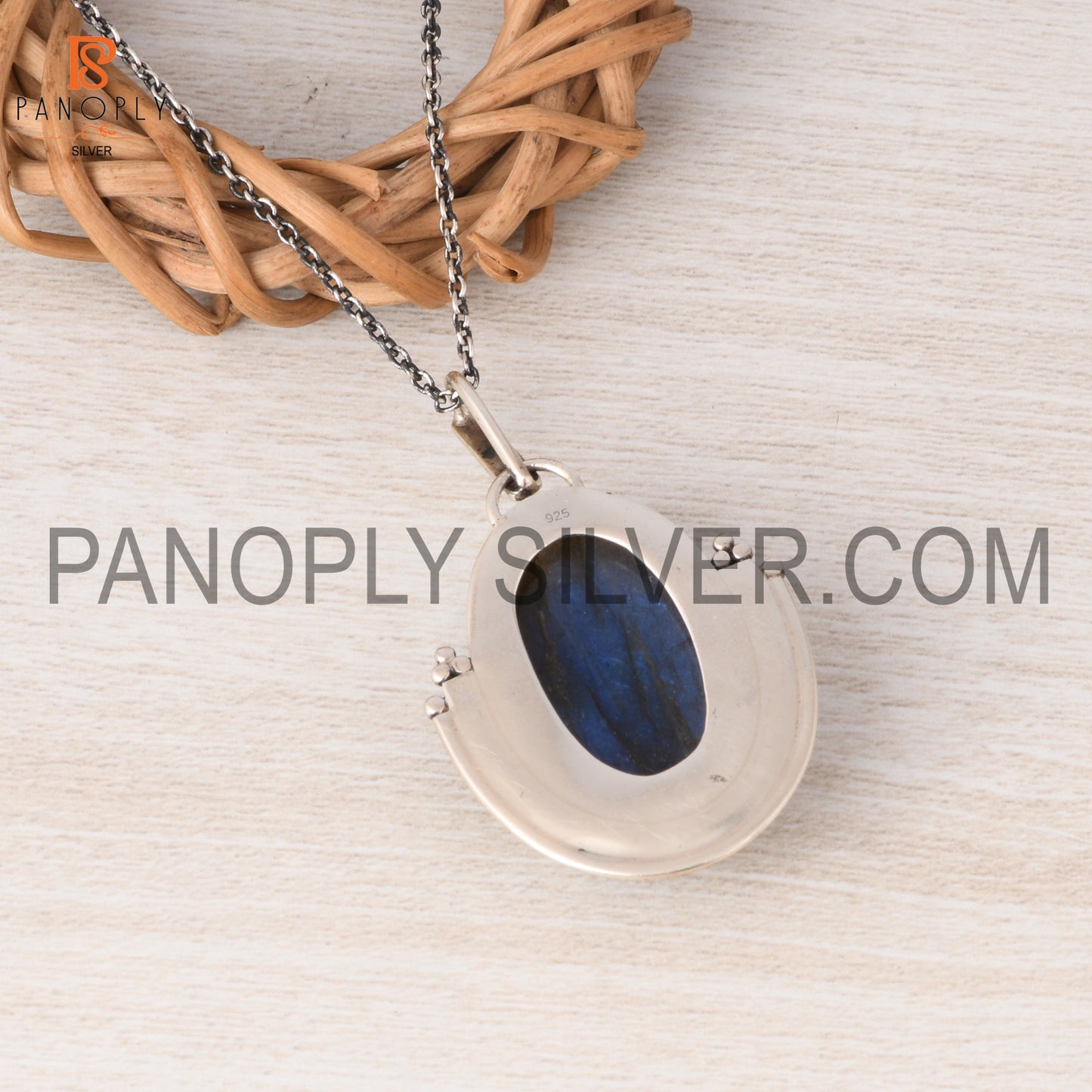Labradorite 925 Sterling Silver Jewelry Pendant for Women