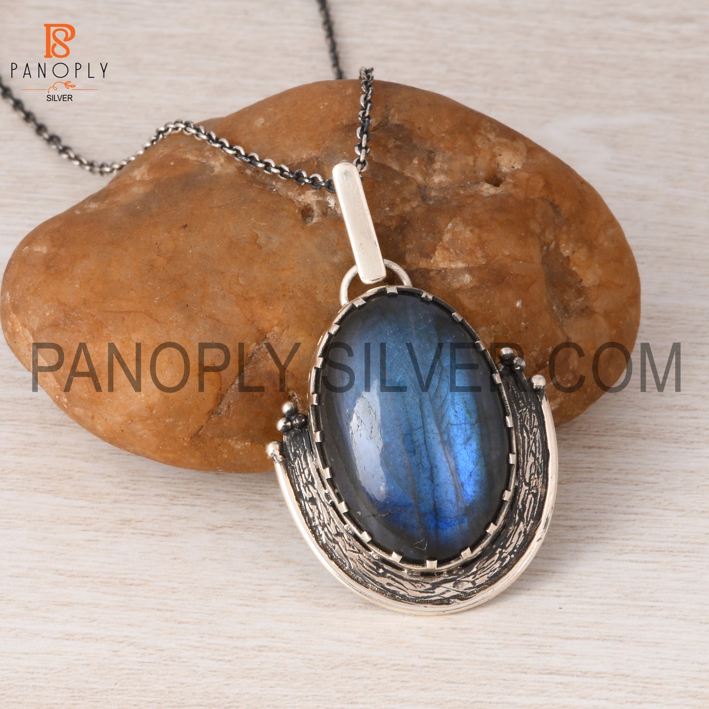 Labradorite 925 Sterling Silver Jewelry Pendant for Women