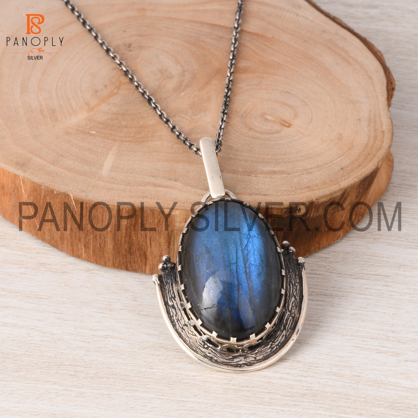 Labradorite 925 Sterling Silver Jewelry Pendant for Women