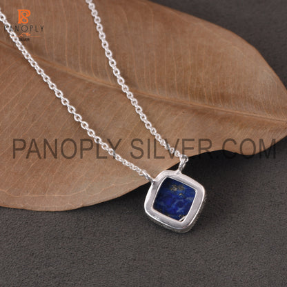 Lapis Handcrafted Beauty 925 Quality Silver Pendants