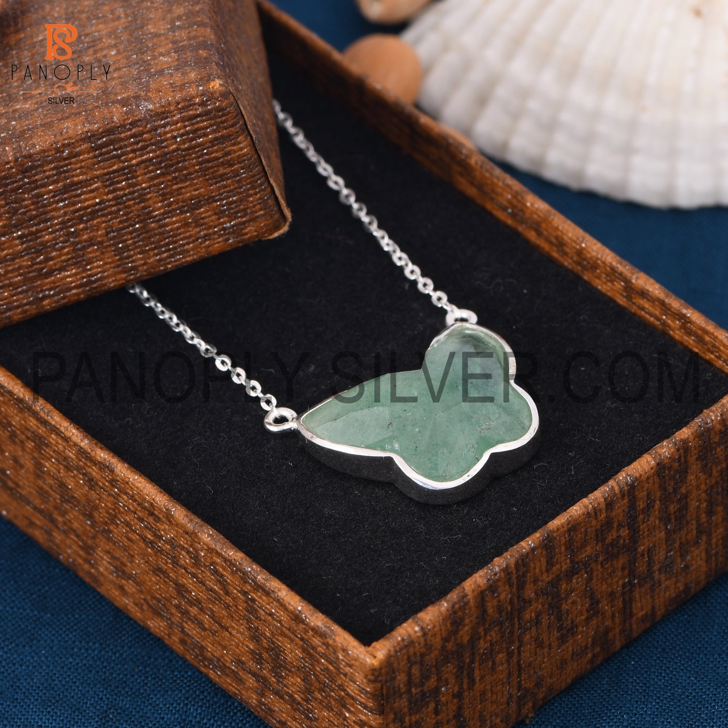 Butterfly 925 Silver Chain Adjustable Pendant
