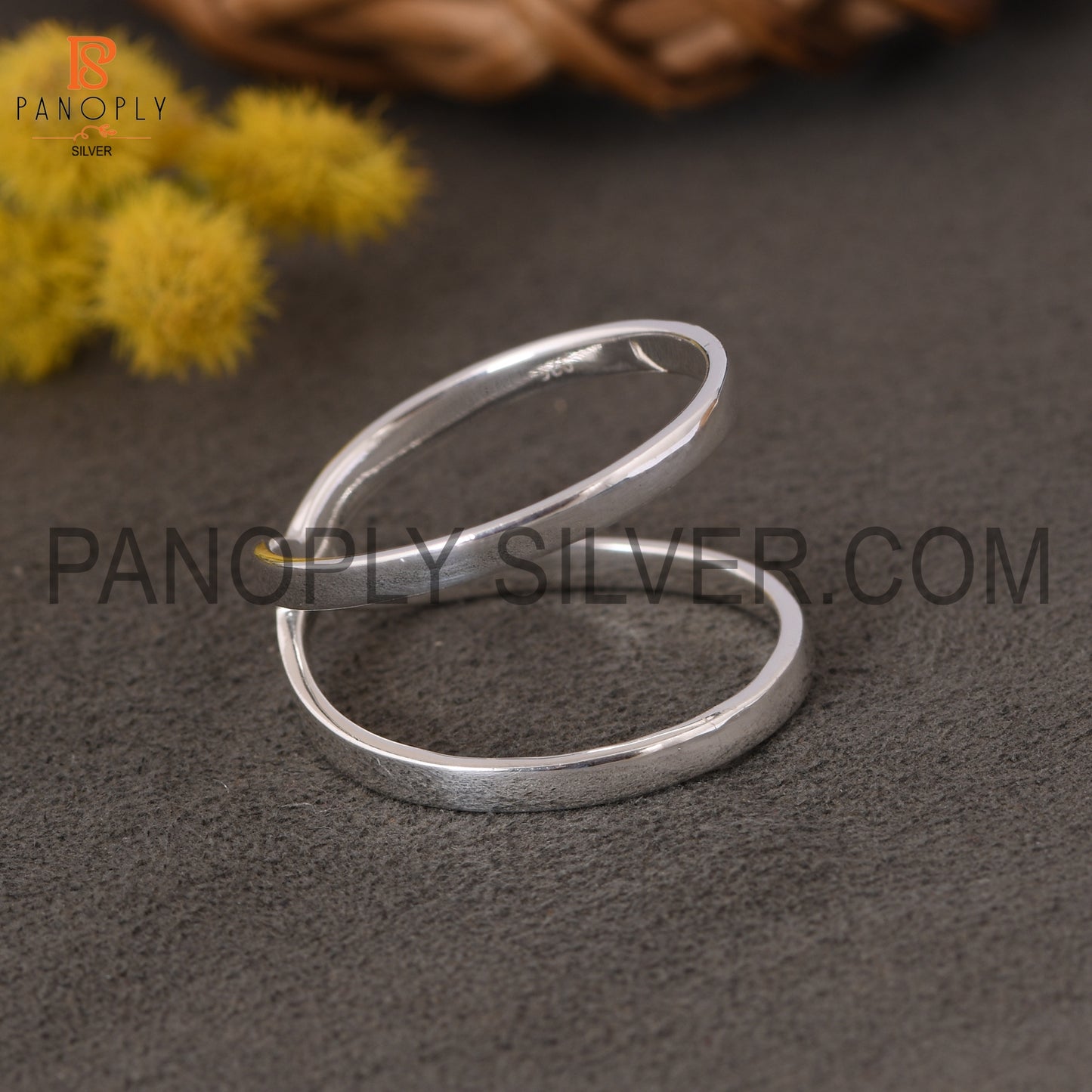 925 Quality Cress Cross Silver X Shape Rings