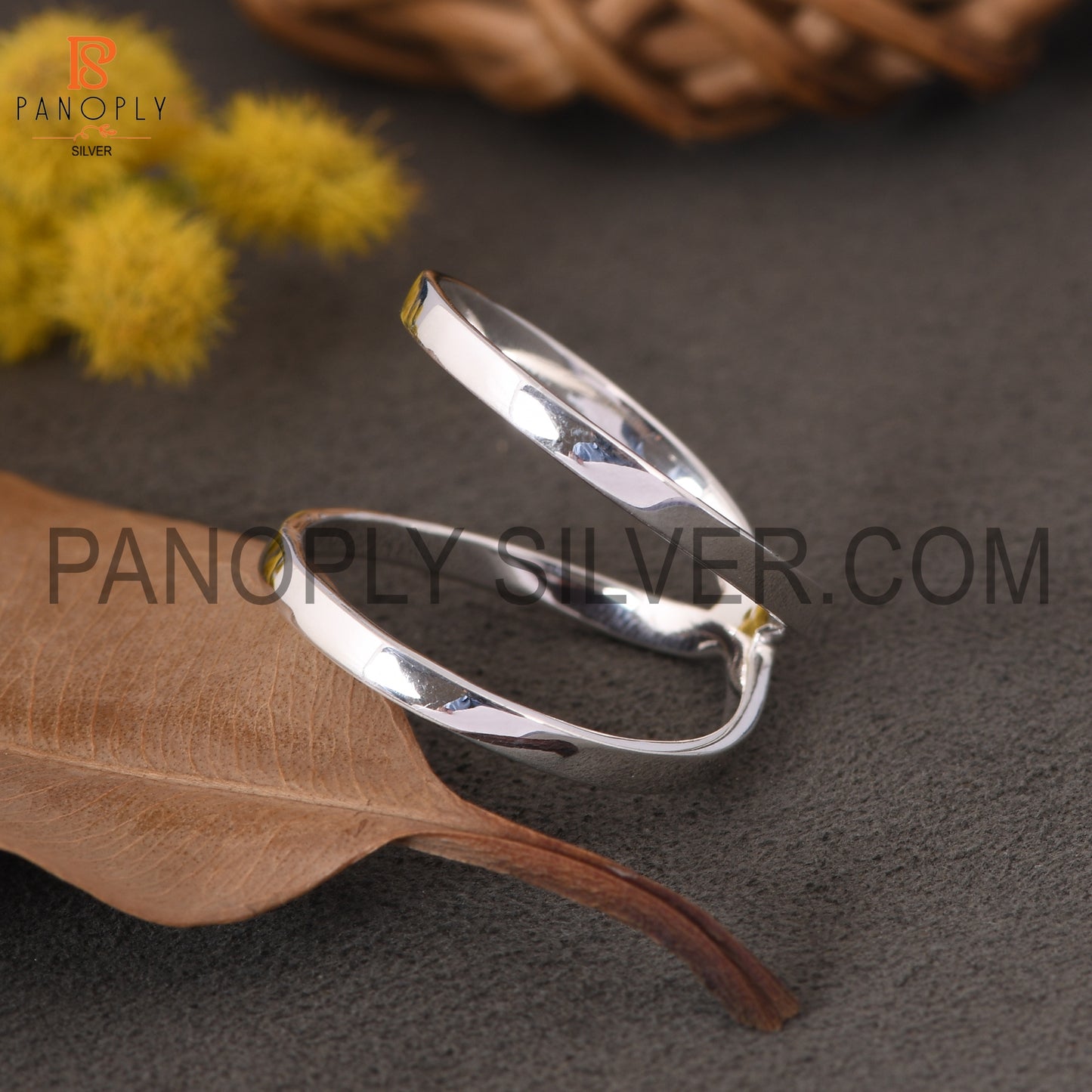 925 Quality Cress Cross Silver X Shape Rings
