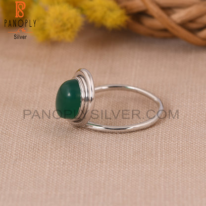 Green Onyx 925 Sterling Silver Gem Womens Jewelry