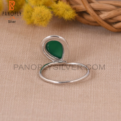 Green Onyx 925 Sterling Silver Gem Womens Jewelry