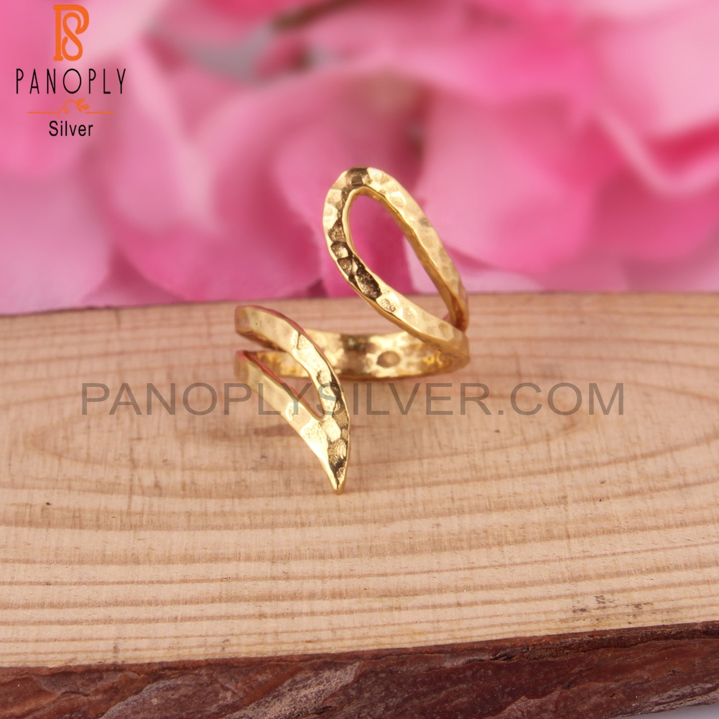 Wave Criss Cross 925 Quality Bypass Rings for Girls & Men