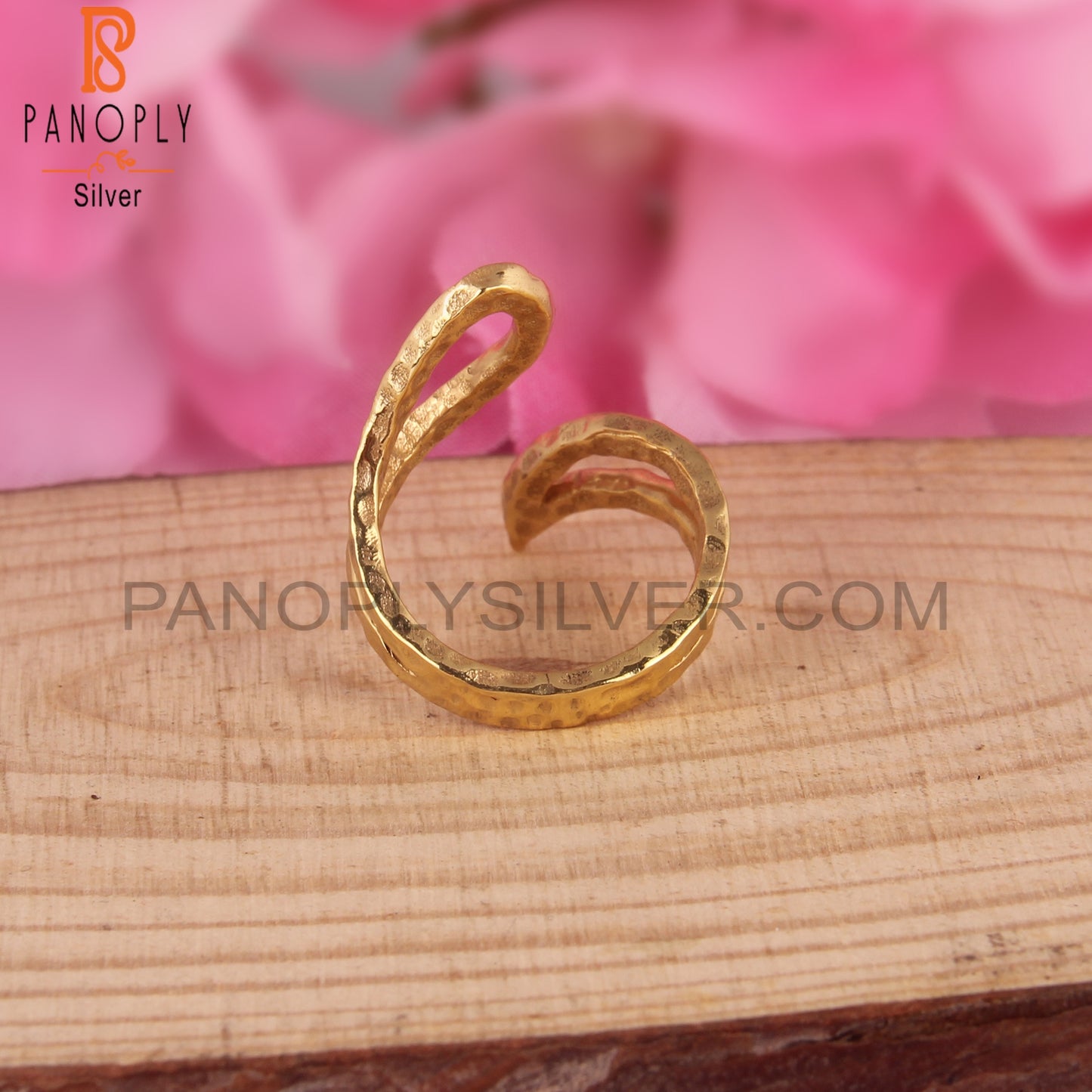 Wave Criss Cross 925 Quality Bypass Rings for Girls & Men