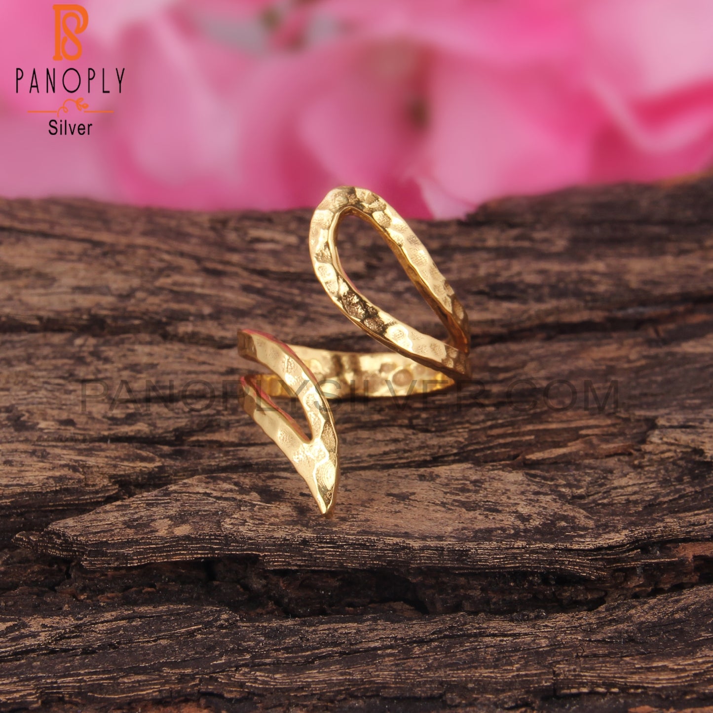 Wave Criss Cross 925 Quality Bypass Rings for Girls & Men