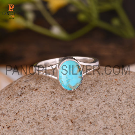 925 Silver Hypoallergenic Kingman Turquoise Beautiful Ring