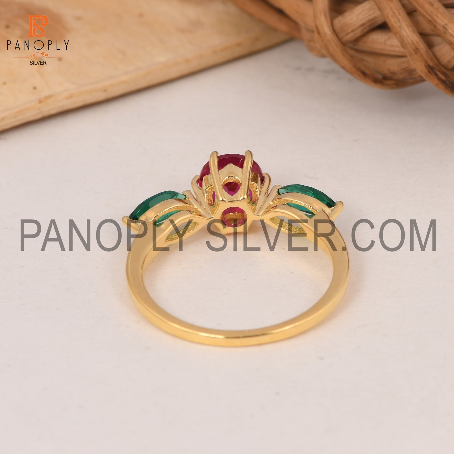 18k Gold Plated Wedding For Girls Ring