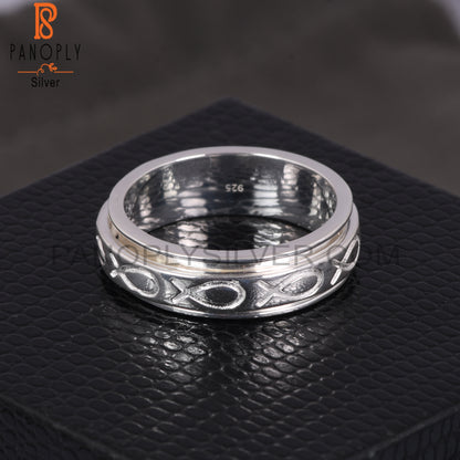 925 Qulity Ichthys Fish Rings