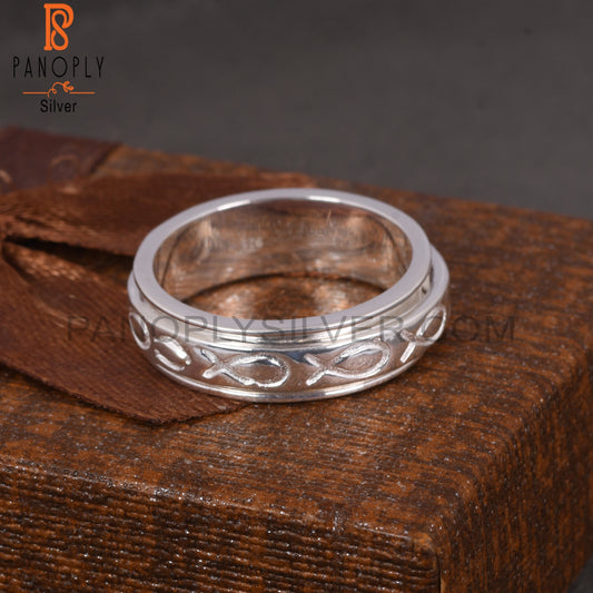 925 Qulity Ichthys Fish Rings