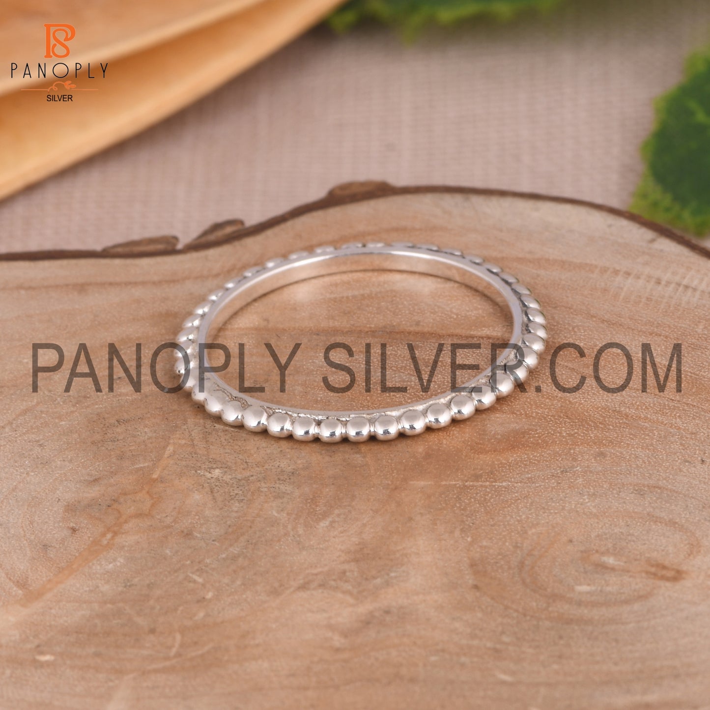 Ball 925 Silver Ring For Girl