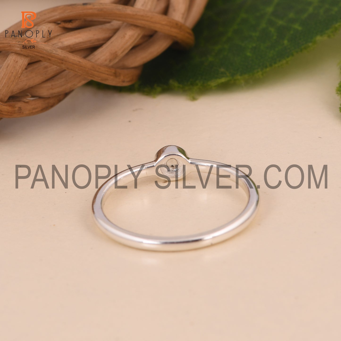 Green Amethyst Statement Ring Gift For Sister, Minimalist Rings
