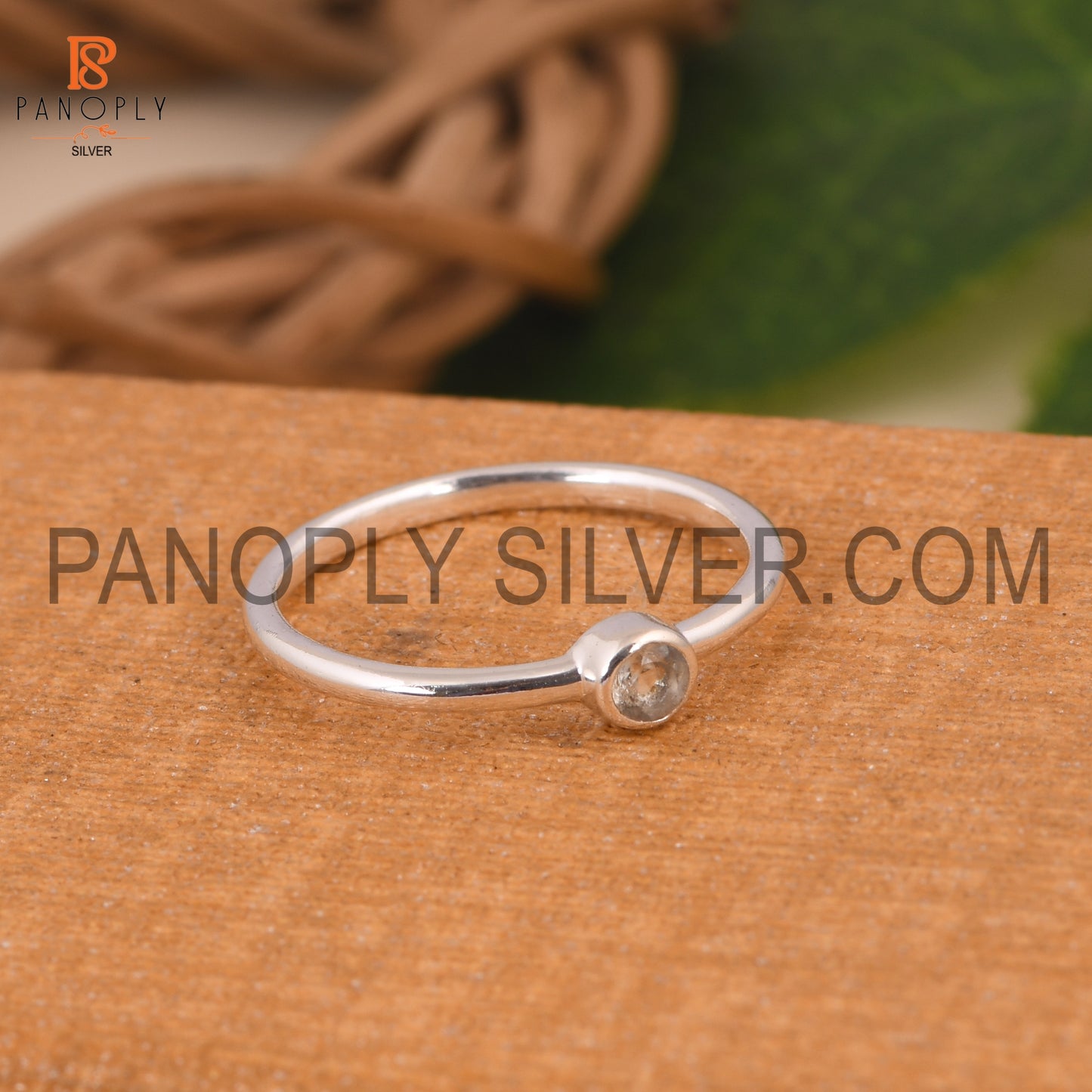 Green Amethyst Statement Ring Gift For Sister, Minimalist Rings