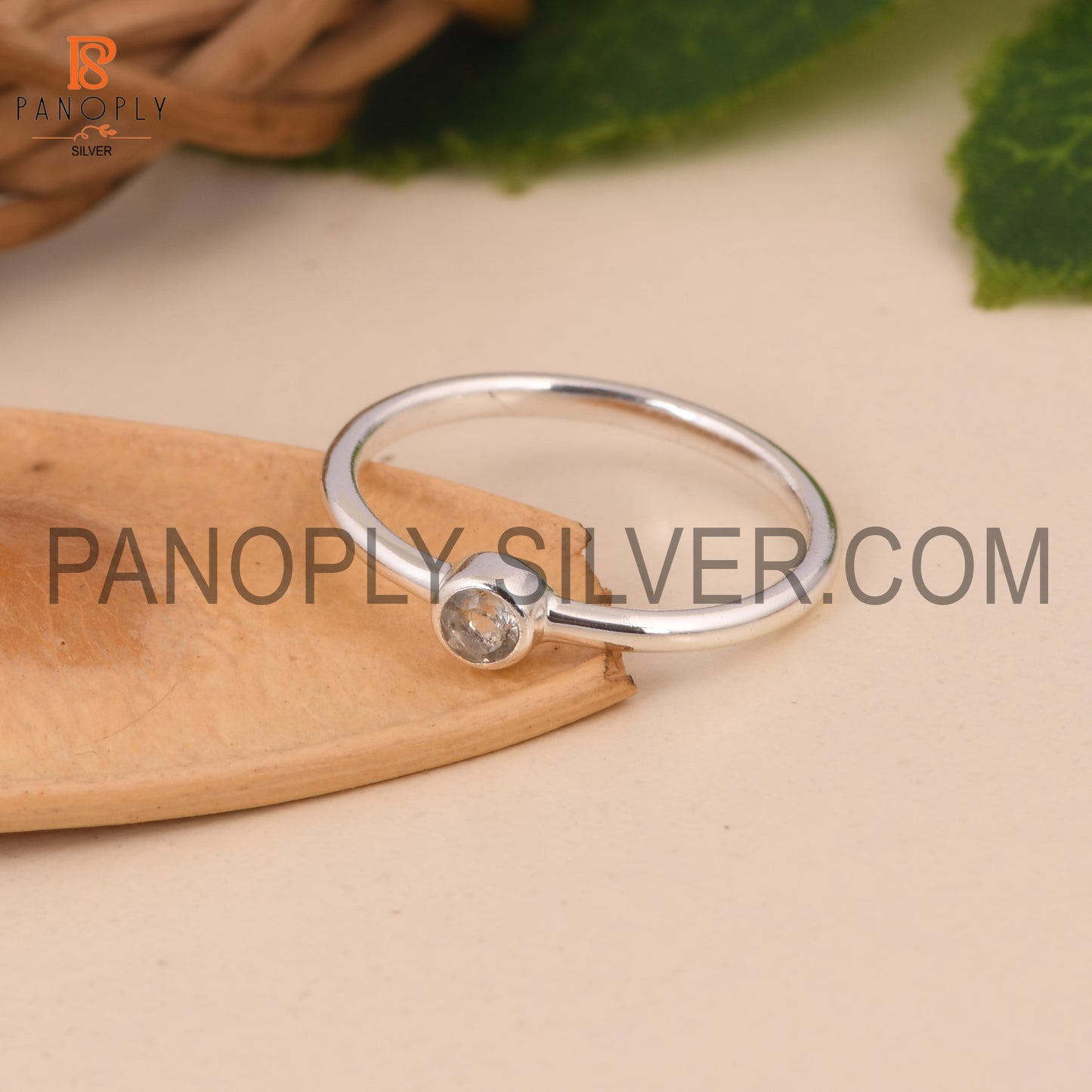 Green Amethyst Statement Ring Gift For Sister, Minimalist Rings