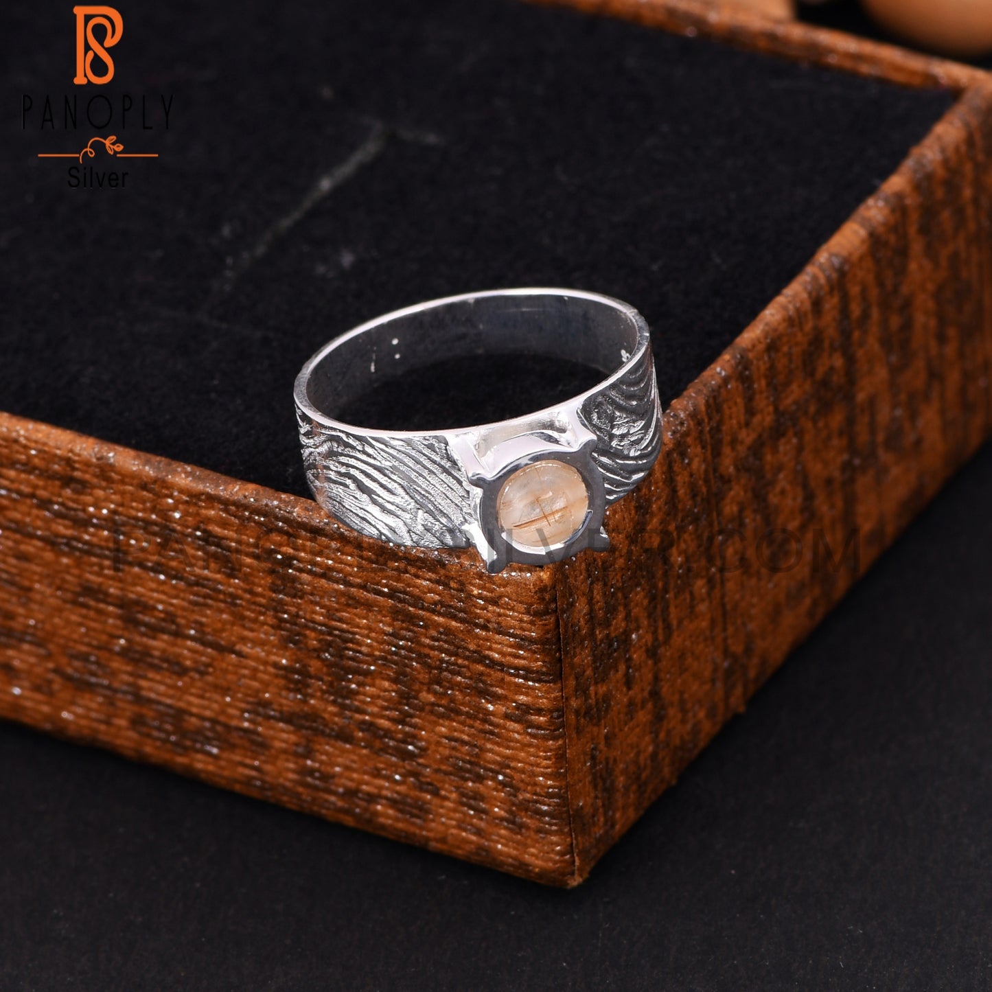 925 Quality Silver Dom Band Rings For Mens