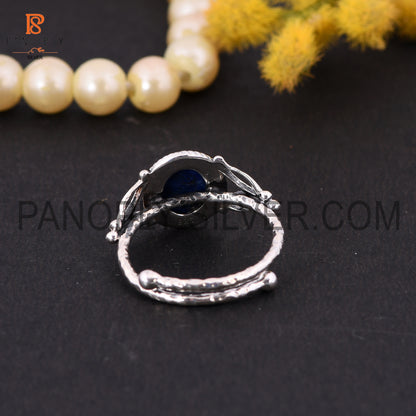 Lapis Lazuli  December Birthstone dainty Ring Gift For Her