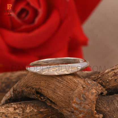 925 Sterling Silver Olive Leaf Rings