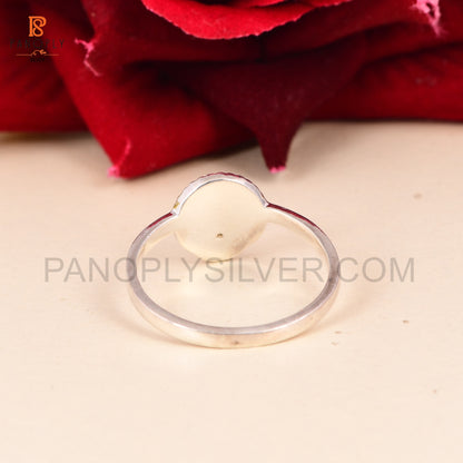 Amethyst Gems 925 Silver Rings For Mother