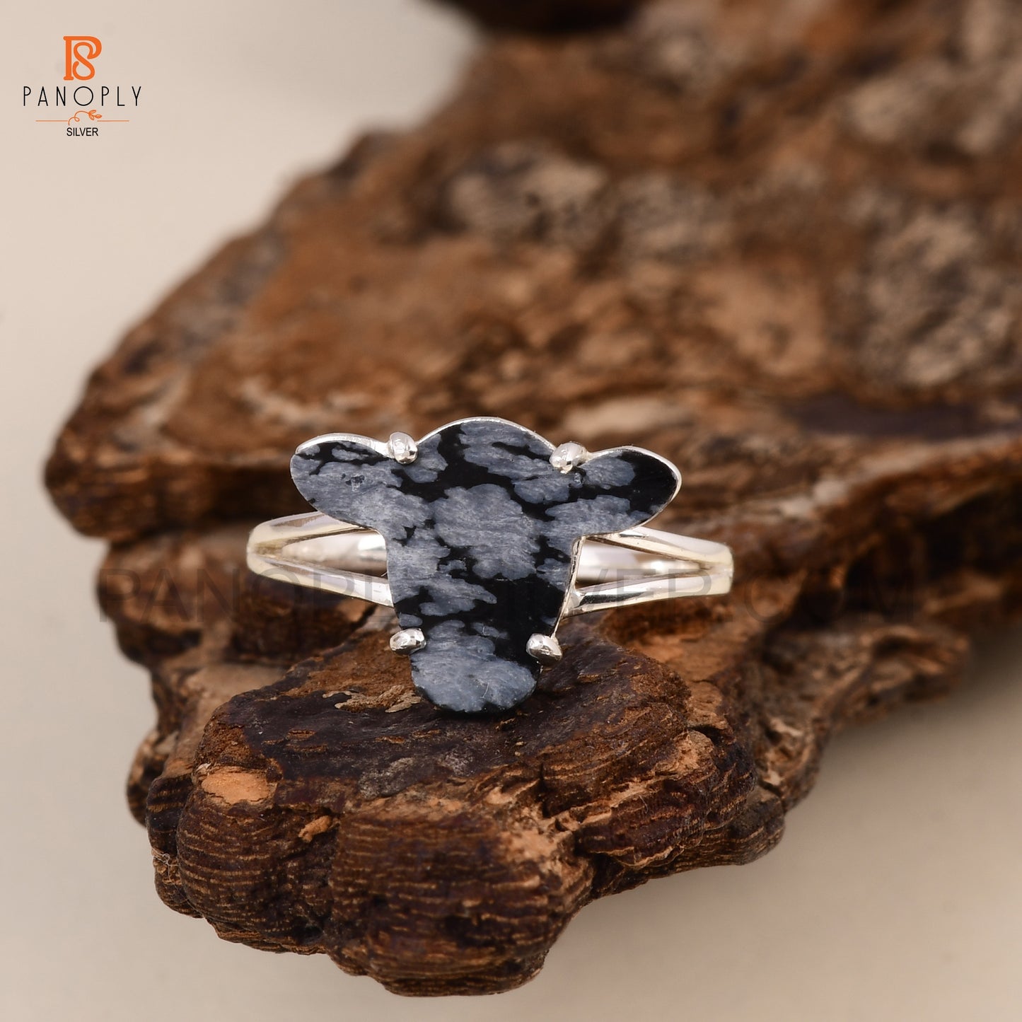 Sterling Silver Cow Head Ring - Ideal for Animal Lovers