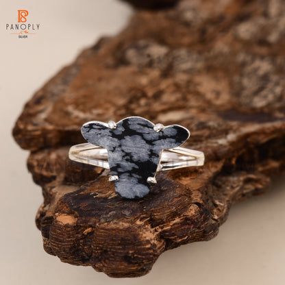 Sterling Silver Cow Head Ring - Ideal for Animal Lovers