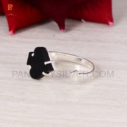 Black Onyx Spades Ring - Casino-Inspired Gambling Jewelry
