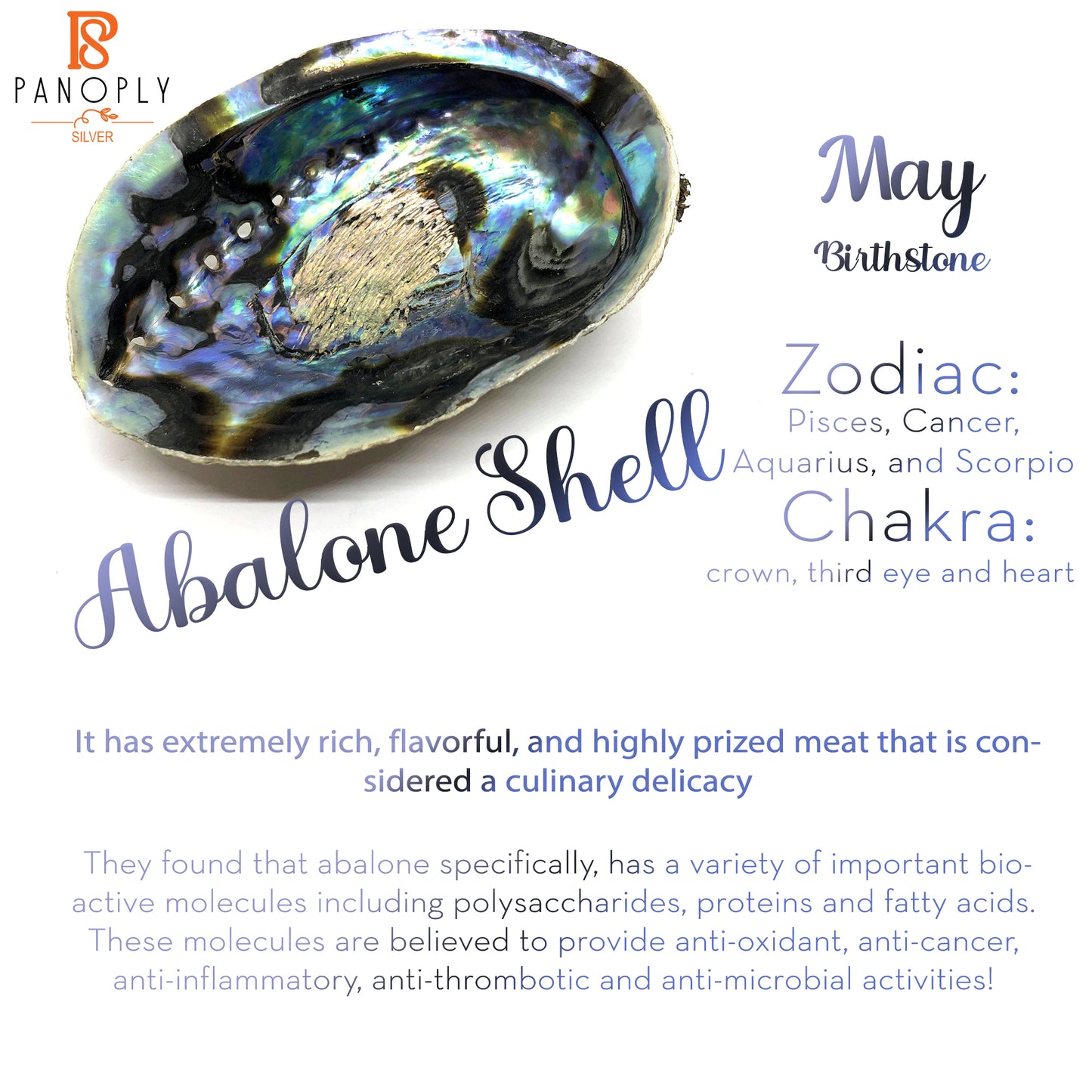 Abalone Shell Gemstone Earrings in 925 Silver, Cushion Shape