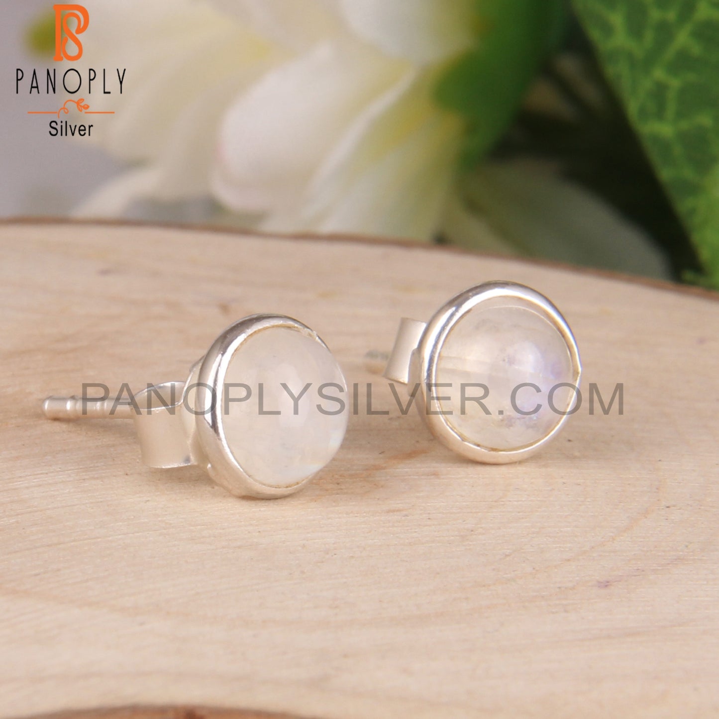 Rainbow MoonStone 925 Sterling Silver Women’s Earrings