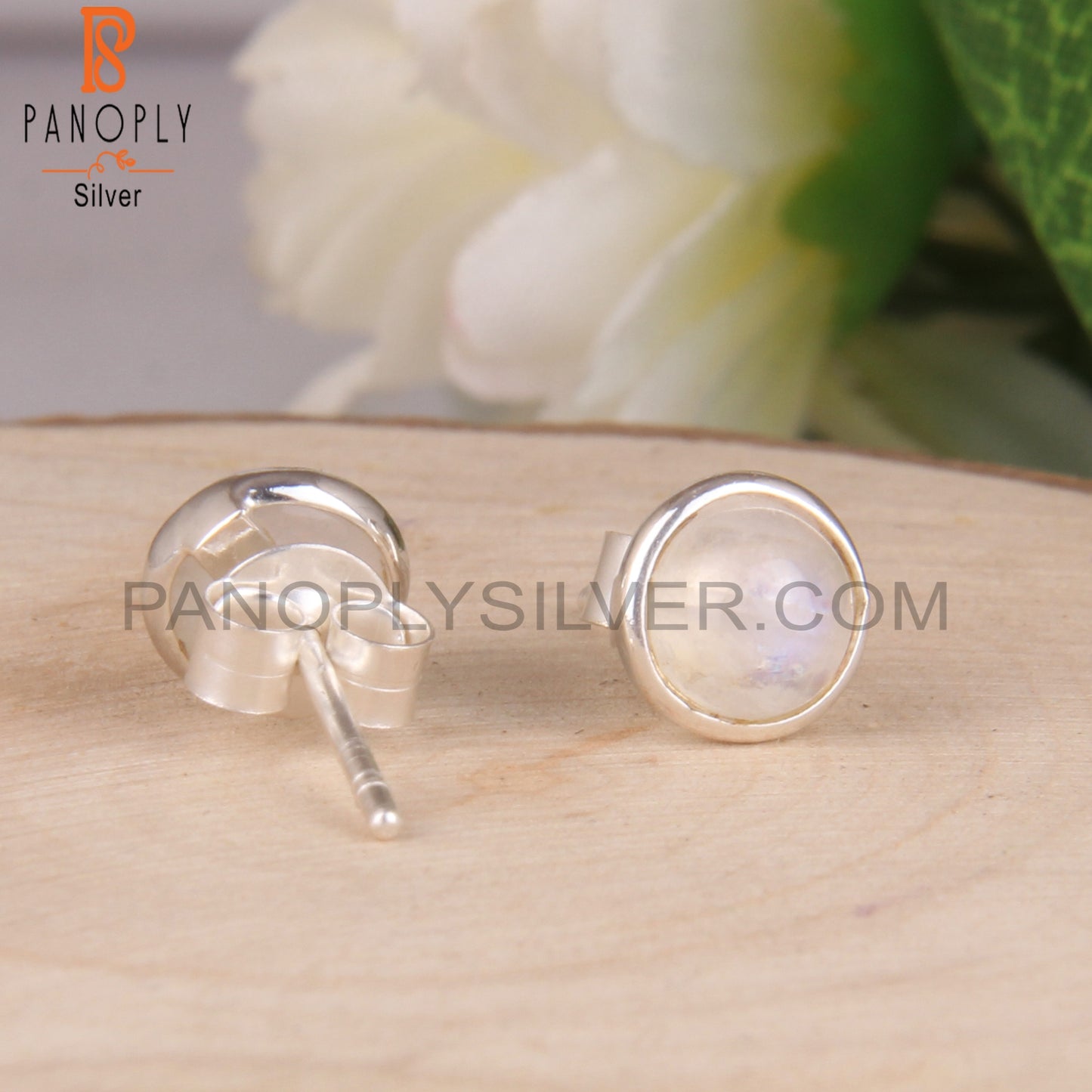 Rainbow MoonStone 925 Sterling Silver Women’s Earrings
