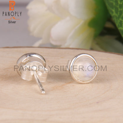 Rainbow MoonStone 925 Sterling Silver Women’s Earrings