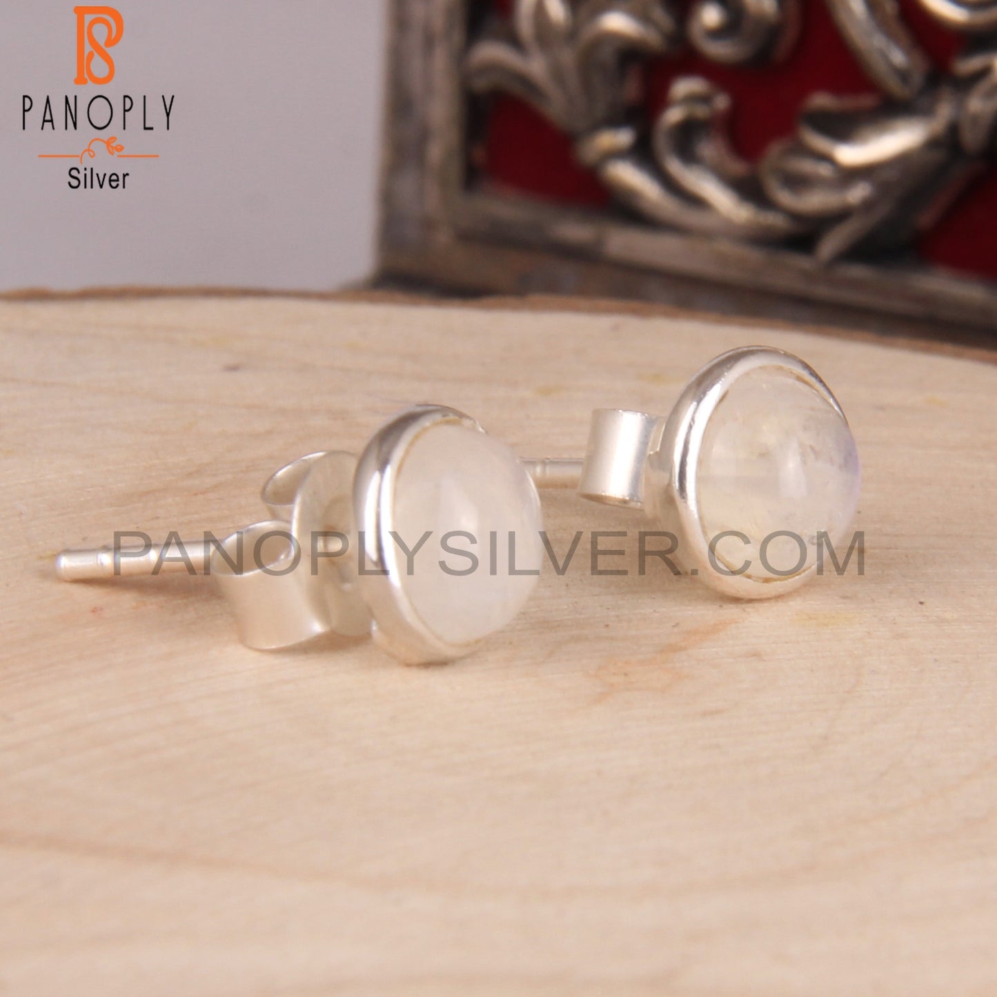Rainbow MoonStone 925 Sterling Silver Women’s Earrings