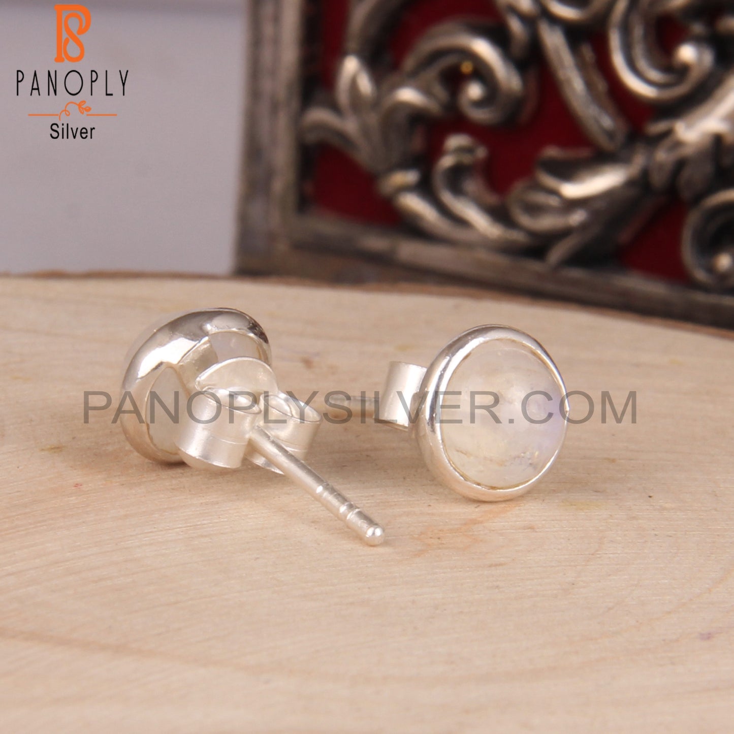 Rainbow MoonStone 925 Sterling Silver Women’s Earrings