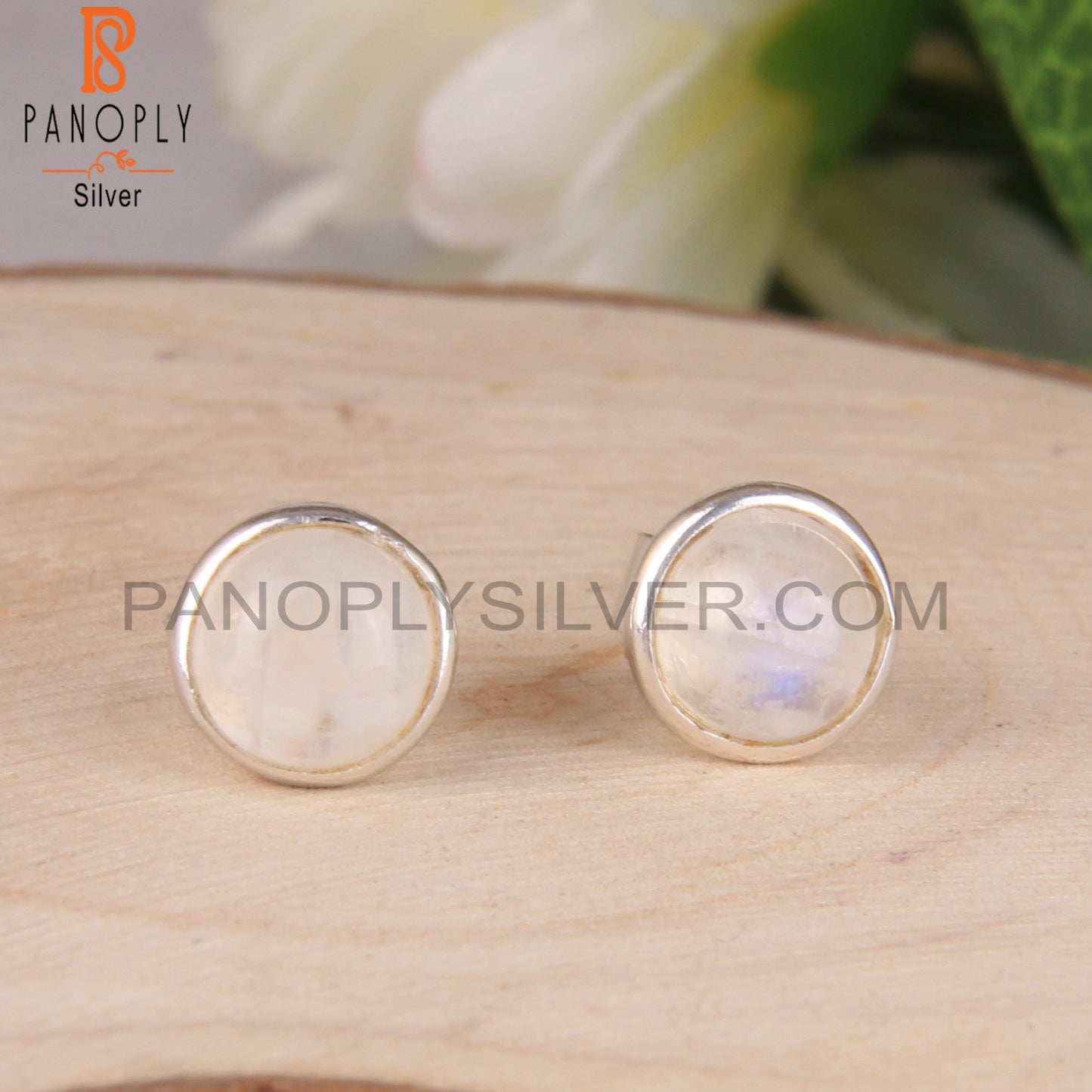 Rainbow MoonStone 925 Sterling Silver Women’s Earrings