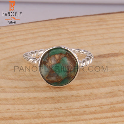 Mojave Arizona Turquoise 925 Sterling Silver Ring
