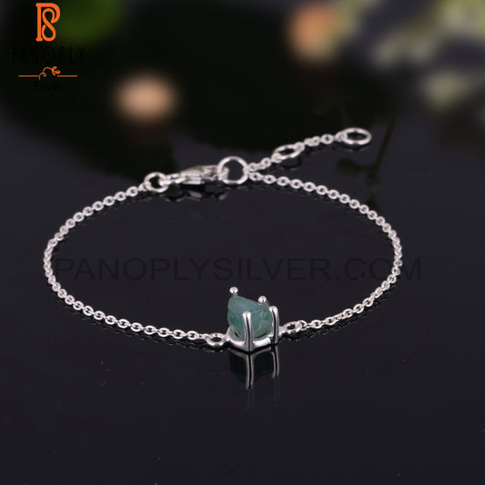 Apatite 925 Sterling Silver Bracelet