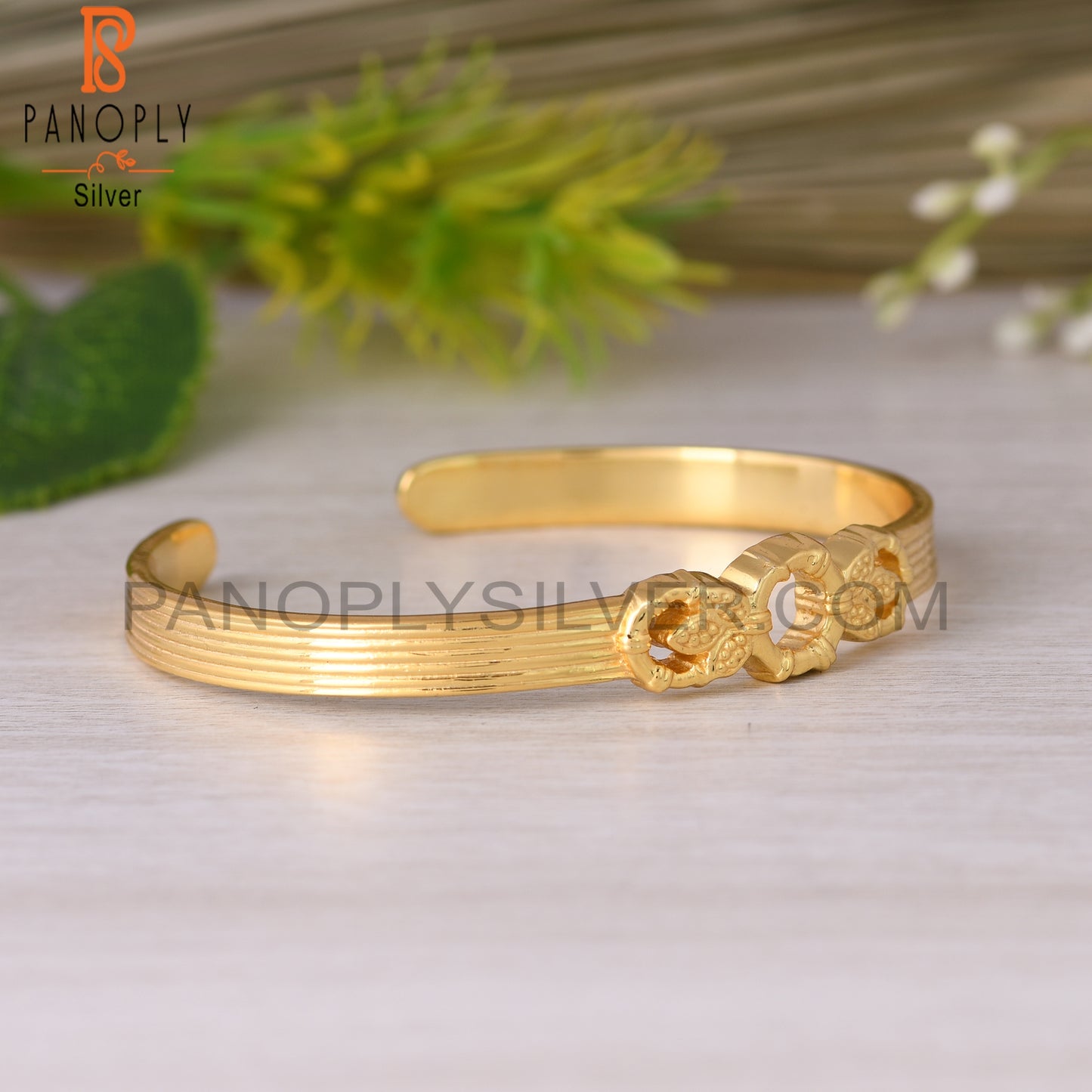 Gold 925 Sterling Silver Bracelet