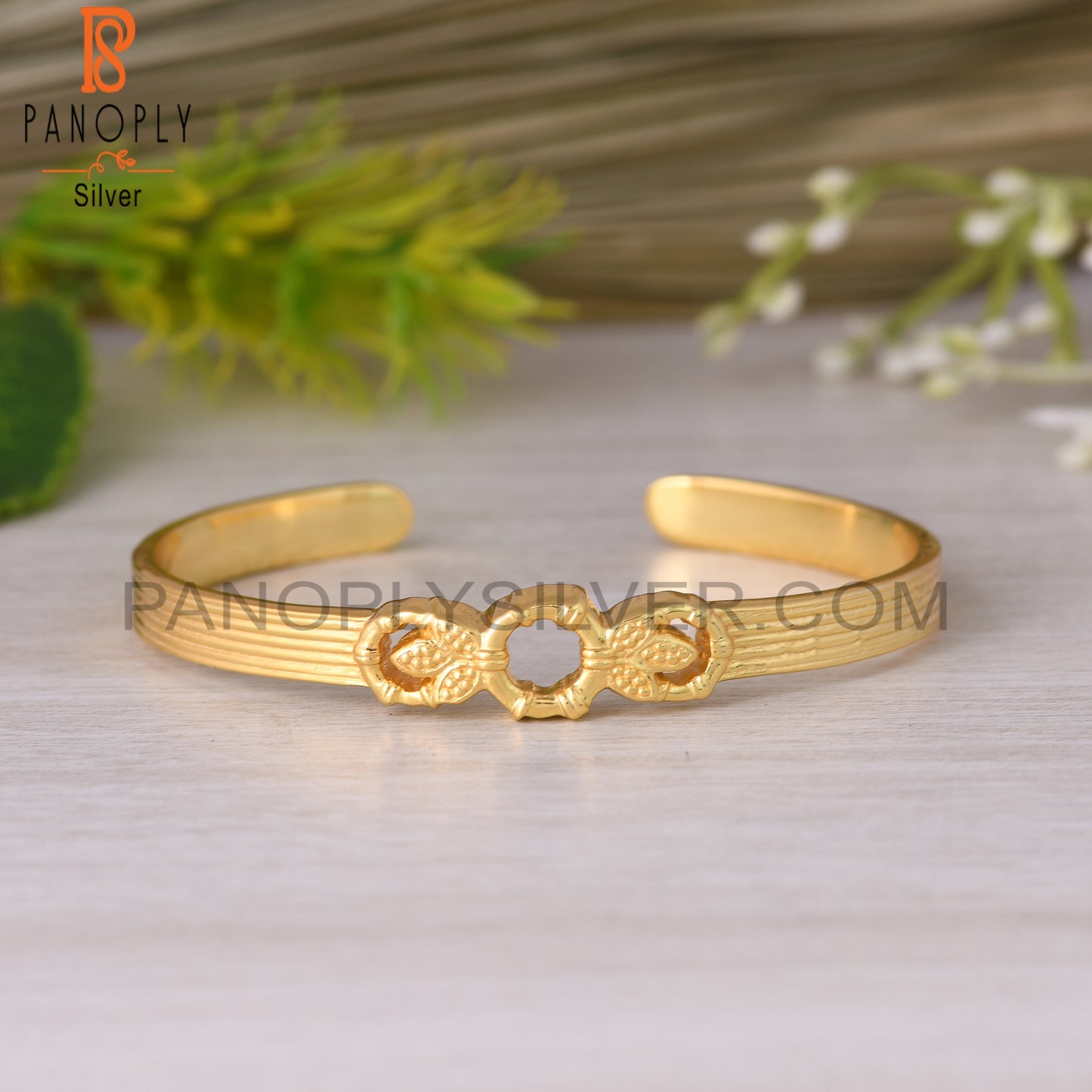 Gold 925 Sterling Silver Bracelet