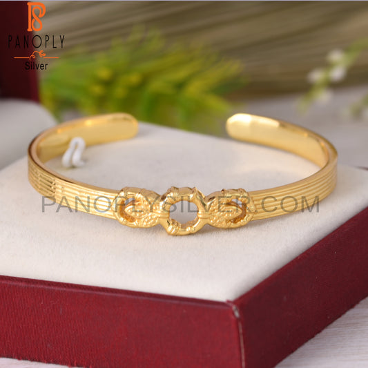 Gold 925 Sterling Silver Bracelet