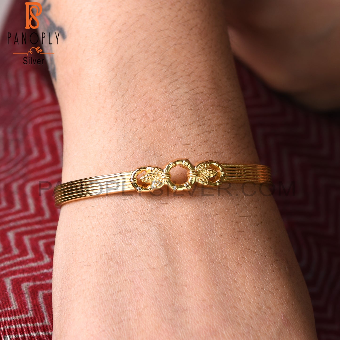 Gold 925 Sterling Silver Bracelet