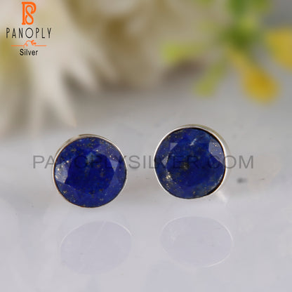 Lapis Lazuli 925 Sterling Silver Earrings For Girls