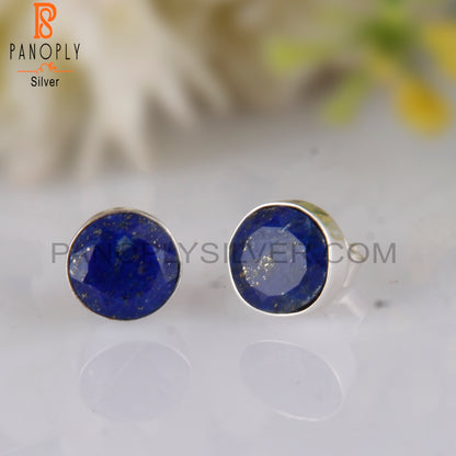 Lapis Lazuli 925 Sterling Silver Earrings For Girls