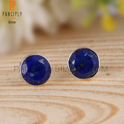 Lapis Lazuli 925 Sterling Silver Earrings For Girls