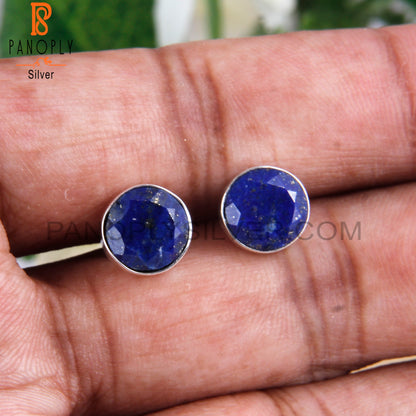 Lapis Lazuli 925 Sterling Silver Earrings For Girls