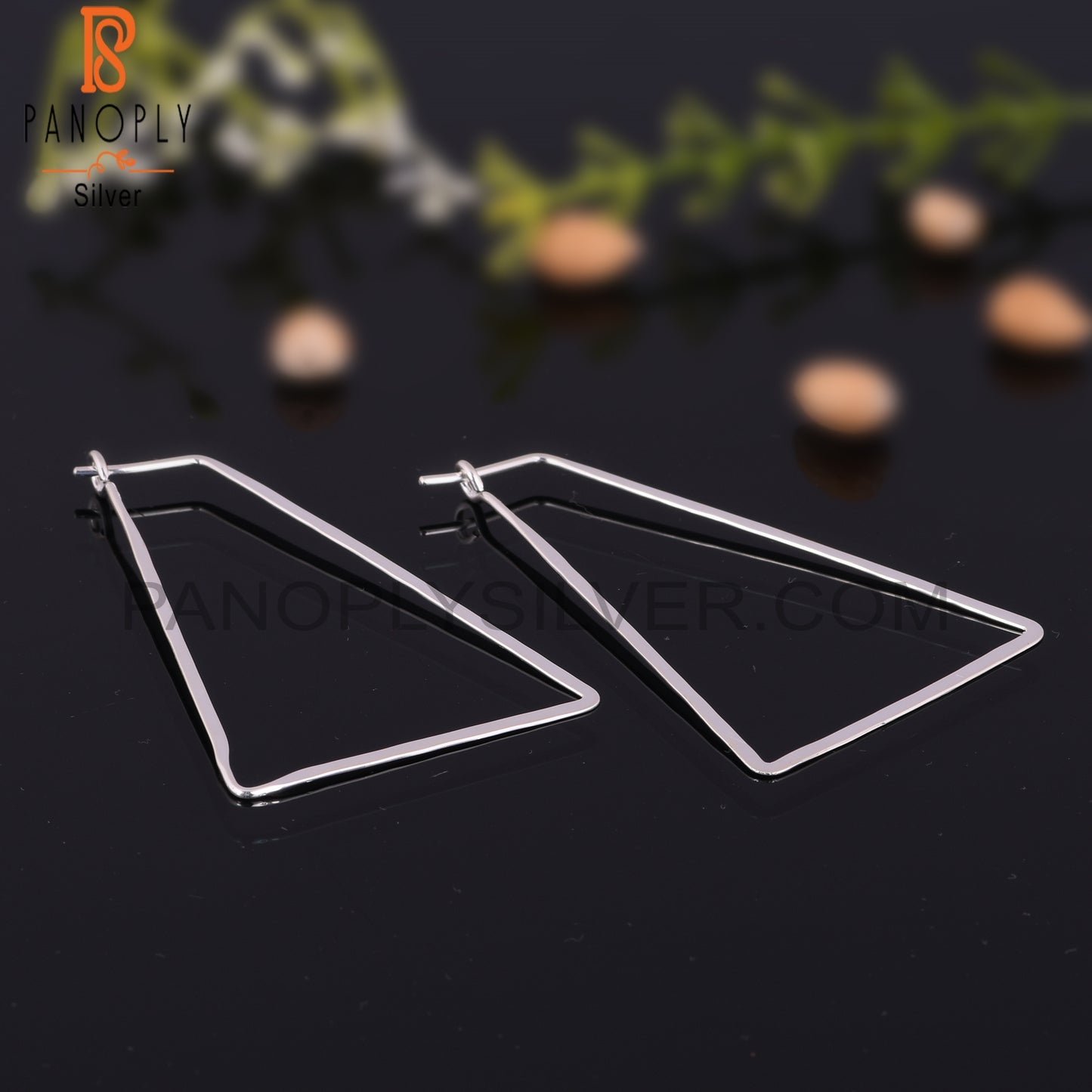 Handmade 925 Sterling Silver Hypoallergenic Classic Earrings