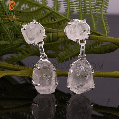 Herkimer Diamond 925 Sterling Silver Party Earrings