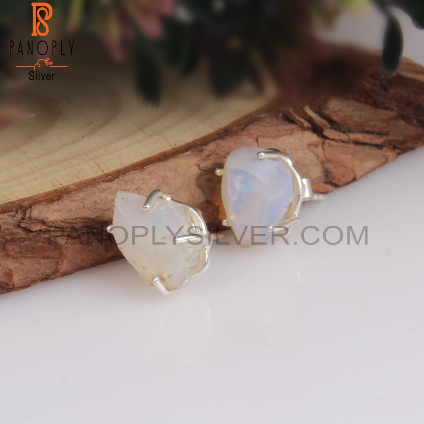 Ethiopian Opal Rough 925 Sterling Silver Earrings