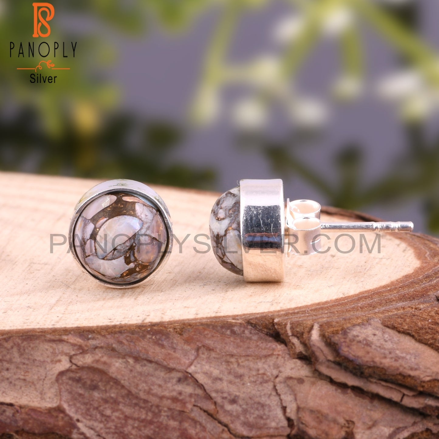 Mojave Copper Ethiopian Opal 925 Sterling Silver Earrings