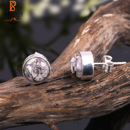 Mojave Copper Ethiopian Opal 925 Sterling Silver Earrings
