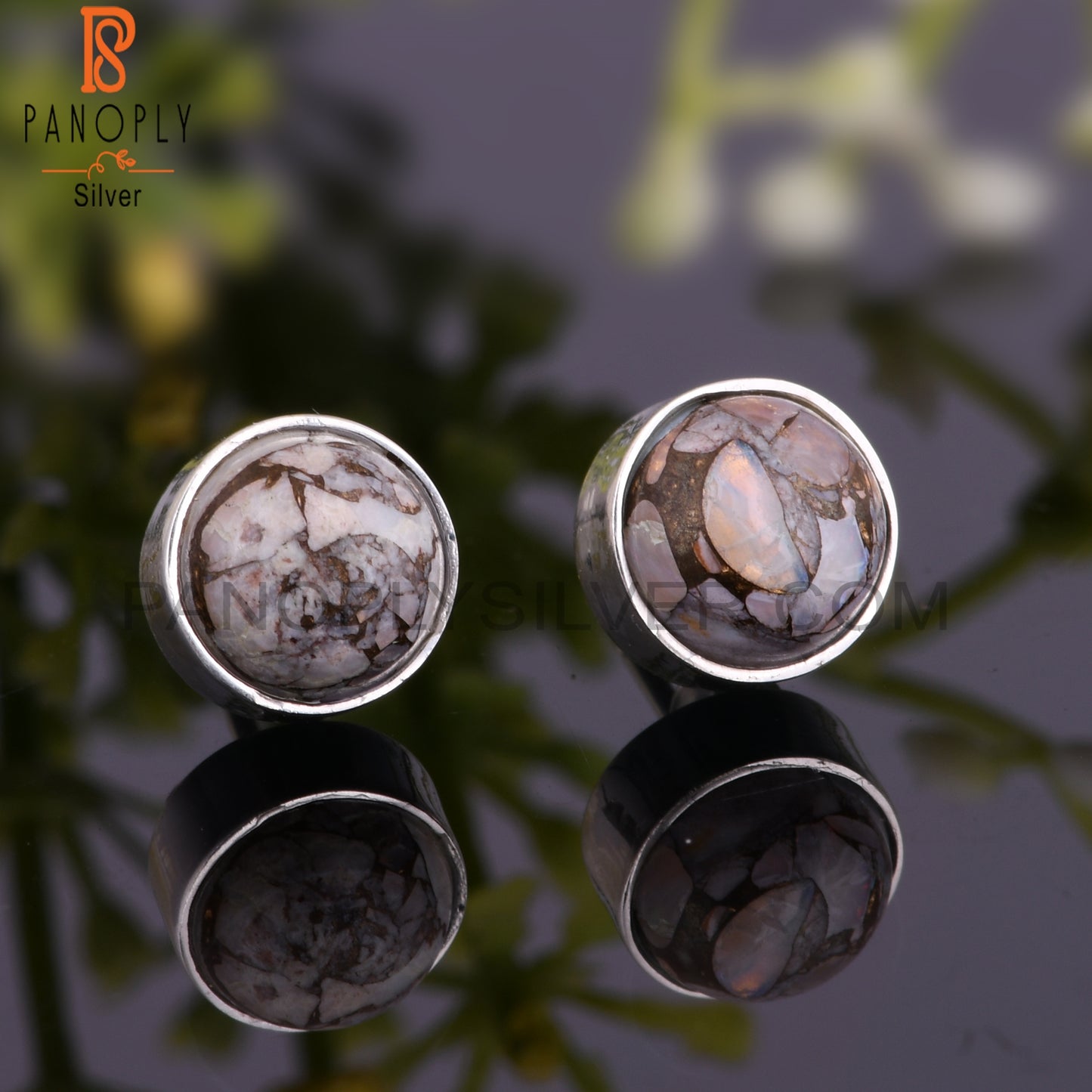 Mojave Copper Ethiopian Opal 925 Sterling Silver Earrings